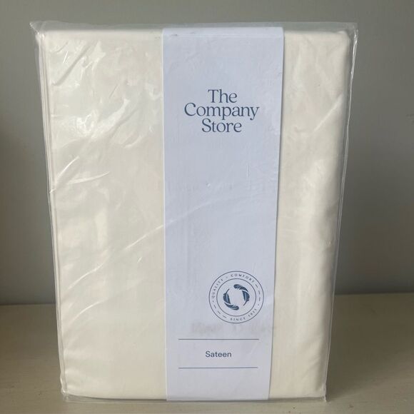 The Company Store
Company Cotton Rayon Bamboo
King Sateen Duvet Cover Ivory - Picture 2 of 12